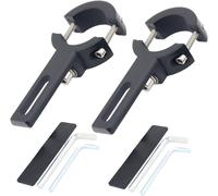 2 Pezzi Staffa Di Montaggio Fari LED Universale 20 Mm-38 Mm, Staffe Supporto Far