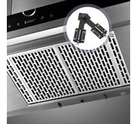 2 pezzi Staffa di supporto per cappa da cucina Morsetto da parete in metallo