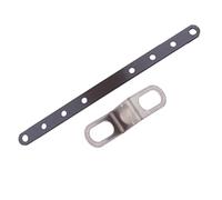 2 Pezzi Staffa Scarico Moto Silenziatore Tubo Scarico Resistente Accessori Silenziatori Per Moto