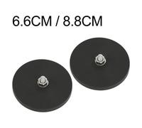 2 Pezzi Staffe Supporto Montaggio Barra Base Eurowagens 77011270590N