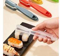 2 pezzi Stampi facili da impugnare per riso e verdure e sushi, stampi per sushi a forma di nave, stampi per sushi giapponese, stampi per riso e verdure a forma di nave, strumenti per sushi portatili, 