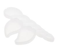 2 Pezzi Stampi in Silicone per Dolci, Set per Torte e Ghiaccioli | Silicone Alimentare Bianco, Superficie Liscia Antiaderente, Adatti a Mousse e Budino, Uso Domestico
