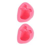 2 Pezzi Stampo Cuore in Silicone per Dolci, Rosa | Lavorazione Precisa, Uso Sicuro e Affidabile, per Biscotti e Torta, Stile Unico, Casa e Pasticceria