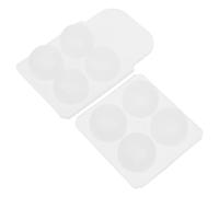 2 Pezzi Stampo in Silicone a Forma di Teschio per Resina | Bianco, Preciso e Pratico, Facile da Lavare, per Bracciali e Pendenti, Stile Decorativo Unico Stili multipli
