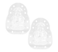 2 Pezzi Stampo per Meloni da Giardino Trasparente in Plastico | Modella Frutta e Verdure, Uso in Giardino, Sicuro e Facile, per Forme Uniche e Creative