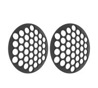 2 Pezzi Stampo per Tortellini Rotondo a 37 Fori | Pressa in Metallo Ergonomica, Rilascio Facile e Rapido, per Pierogi e Cucine Domestiche, Nero