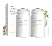 2 Pezzi Stick Antisfregamento Previene l'attrito l'irritazione Della Pelle, Stick Antisfregamento Idratante Nutrimento Profondo Previene Efficacemente l'attrito Vesciche per Cosce Spalle Petto Piedi