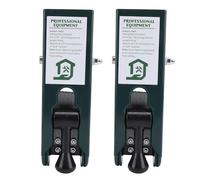 2 pezzi Strumento per l’installazione di rivestimenti, calibro in acciaio al carbonio per rivestimenti in pannello di cemento, strumento di montaggio preciso per la distanza e la m