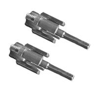 2 pezzi Strumento per la creazione di filettature per tubi dell'acqua dal design ergonomico interno ed esterno per filettatura interna ed esterna da 1/2 "3/4" strumento per filettatura interna esterna