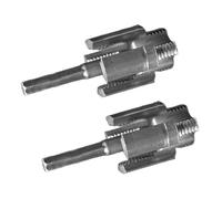 2 pezzi Strumento per la creazione di filettature per tubi dell'acqua dal design ergonomico interno ed esterno per filettatura interna ed esterna da 1/2 "3/4" strumento per filettatura interna esterna