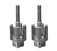 2 pezzi Strumento per la creazione di filettature per tubi dell'acqua dal design ergonomico interno ed esterno per filettatura interna ed esterna da 1/2 "3/4" strumento per filettatura interna esterna
