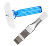 2 pezzi strumento per raddrizzatore delle alette del pettine dell'aletta del