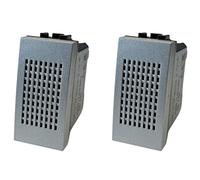 2 Pezzi Suoneria 12V 6A, Compatibile Con Bticino Living Light (Grigio)