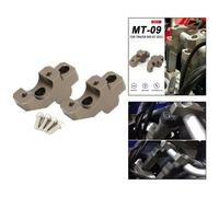 2 Pezzi Supporti Manubrio Per Moto Eurowagens Staffe Adattatori Altezza