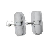 2 Pezzi Supporto Barca Clip Staffa Ferma Pagaia in Plastica PVC con Rotazione per Alloggio Comodo E Stabilità Adatto Kayak Navigazione Costiera Pausa tra le Vogate