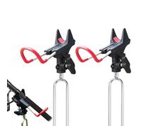 2 Pezzi Supporto Canna da Pesca, 41cm Supporto per Canna da Pesca, Supporti per canna da pesca, Accessori Pescas Rimovibile, Regalo Pieghevole Nero per Pescas in Fiume, Mare, Spiaggia
