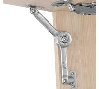 2 Pezzi Supporto Cerniera del Coperchio,Cerniera Anta Mobile Regolabile Cerniere Ribaltabile con Viti e Chiave Esagonale,per Mobili Stay Lift Fermo,per Ante di Armadio/Armadio