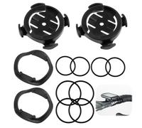 2 Pezzi Supporto da Bicicletta per Garmin Edge 200/500/510/520/800/810/1000, Supporto per Tachimetro da Ciclismo per Garmin GPS, Attacco Manubrio Sicurezza Ottimale, Staffa Ciclocomputer, Asta