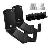 2 Pezzi Supporto da parete per bicicletta, 3 in 1 Portabici da Muro Supporto da Parete per Bicicletta supporto bici pedale per bici per MTB, bici da strada, e-bike