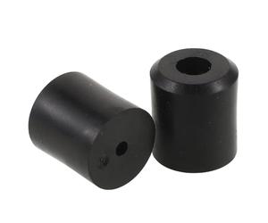 2 Pezzi Supporto da Parete per Snowboard e Skateboard in Gomma Nero | Design Verticale Salvaspazio, Facile da Installare, Leggero e Compatto, per Casa e Rifugi Alpini