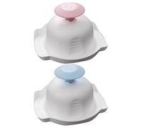 2 pezzi Supporto Di Sicurezza Alimentare A Mandolina, Protezione Anti-taglio Per Le Dita, Supporto Per La Protezione Delle Dita Della Grattugia, Per Tagliare Utensili Da Cucina E Gadget