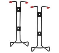 2 Pezzi Supporto Estintore da Parete per 1 Kg in Acciaio Nero | Uffici e Magazzini, Installazione Semplice, Struttura Robusta, Compatibile Estintore a Polvere Stili multipli
