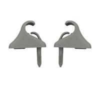 2 pezzi Supporto for aletta parasole for auto, gancio, staffa, for Hyundai Getz 2002-2011, 8U0857562A, clip di fissaggio for aletta parasole interna grigia