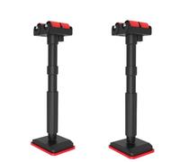 2 pezzi Supporto for l'installazione della porta dell'armadietto del bagno Telaio di supporto for lavorazione legno Strumenti Per Pensili(Red)