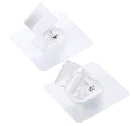 2 pezzi Supporto for soffione doccia portatile Supporto for soffione doccia a parete Supporto for ugello doccia di ricambio