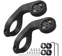 2 Pezzi Supporto Manubrio da Bici Compatibile con Garmin Edge 530 540 520 510