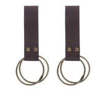 2 Pezzi Supporto per Cintura in Pelle PU con Rivetti Rinforzati | Doppio Strato, Installazione senza Attrezzi, Struttura Robusta, per Artigiani, Cosplay, Eventi Medievali