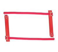 2 Pezzi Supporto per Estintore da Parete 4kg in Ferro Rosso Robusto | Gancio Solido, Installazione Semplice, Uso per Estintore a Co2, Adatto a Camion e Urgenze
