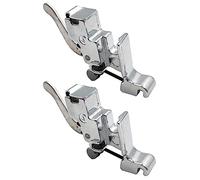 2 Pezzi, Supporto per Piedino con Gambo Basso Attaccabile, Staffa per Macchine da Cucire a Gambo Basso, Adatta Universalmente per Brother, Singer, Janome, Toyota, Kenmore