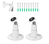 2 Pezzi Supporto per Telecamera di Sicurezza per Ring Stick Up Cam/Ring Indoor Cam, 360 Gradi Regolabile Supporto Telecamera Esterna per Interni Esterni (Telecamera Non Inclusa)