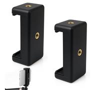2 pezzi supporto per telefono treppiede, adattatore universale per treppiede supporto, per Samsung Galaxy S6 S5 S4 S3 Note 4 Note 3,etc(massimo 9,5 cm)