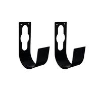 2 Pezzi Supporto per Tubo da Giardino con Gancio Forato Staffa di Stoccaggi9379
