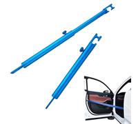 2 pezzi supporto portellone regolabile, 46,8 cm supporto portellone multifunzione regolabile, supporto portellone posteriore in lega di alluminio, cavalletto per portellone pieghevole, per porte, blu