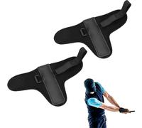 2 Pezzi Swing Trainer Polso Brace Banda, Trainer Correttore Golfista, Golf Wrist Brace Training Supporto, per Correzione Della Postura e Del Movimento per Principianti, per La Protezione Del Polso