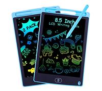 2 pezzi Tablet scrittura LCD da 8.5 pollici, Tablet Disegno Bambini, Ardesia Magica, Tavolo Disegno Bambino Colorato, Giocattolo Educativo di 2-7 Anni Ragazze e Ragazzi Blu +Blu
