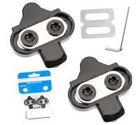 2 Pezzi tacchette per Pedali Mtb Compatibili con Shimano SPD SM-SH51 tacchette look keo Pedali SPD,Attacchi per Scarpe da MTB Mountain Bike Ciclismo e Bici da corsa (Nero)
