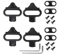 2 Pezzi Tacchette per Pedali SPD, Tacchetti per Bici, Tacchette per Biciclette, Tacchette per Mountain Bike, SPD Tacchette Accessori Bicicletta, Set di Piastre per Scarpe, Compatibili con SM-SH51/SH56