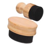 2 pezzi Tagliere Applicatore di olio Pennello per cera Bordo di bambù