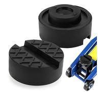 2 Pezzi Tampone in Gomma per Cric, Blocco Martinetto in Gomma Universale, Tampone in Gomma per Jack, Cuscinetto in Gomma per Cric, Jack Pad per Manovra di Martinetti e Piattaforme di Sollevamento