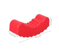 2 Pezzi Tampone in Gomma per Sollevatore Auto 6 Ton, Supporto Rosso