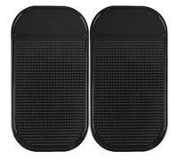 2 Pezzi Tappetini Auto, Tappetino Cruscotto, Tappetini Macchina, Oggetti per Auto, Tappetino Antiscivolo per Smartphone (14.2 x 8.3 cm)