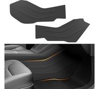 2 Pezzi Tappetini Laterali Antiurto per Console Centrale Auto per Tesla Model 3 Highland 2025 2024, Antipolvere Antirughe, Protezione Laterale per sedili Anteriori