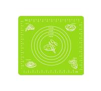 2 pezzi Tappetino da forno in silicone for pasticceria antiaderente for biscotti e pane cucina for impastare cuocere torte, pizze Per Pizza Pasticcino(Green)