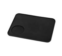2 pezzi Tappetino for pressare il caffè in silicone antiscivolo, piatto e angolare, for polvere da espresso, supporto for pressatura del(Flat-mat)