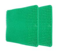2 Pezzi Tappetino per Deposizione delle Galline, Pp Verde | Area per Galline e Uova, Comodo e Riutilizzabile, Mantiene le Uova Pulite, Uso Ampio