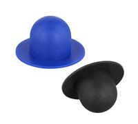 2 Pezzi Tappi di Ricambio per Piscina Intex, Tappo a Muro per Piscina Fuori Terra Tappo per Foro Filtro Pompa Filtro Compatibile con Intex 28270 28271 28272 28273 26700 (Blu, Nero)